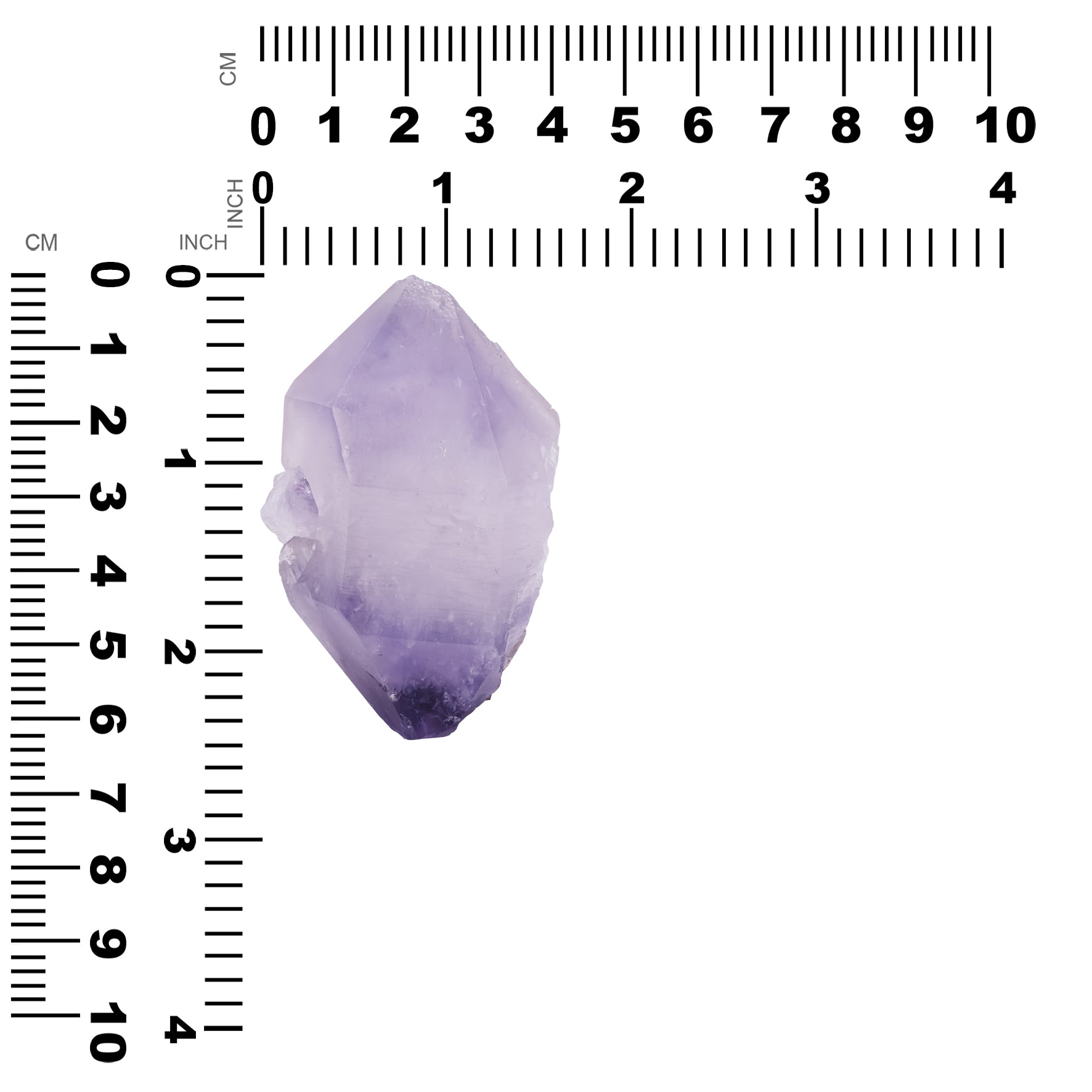 Hourglass Amethyst Crystal