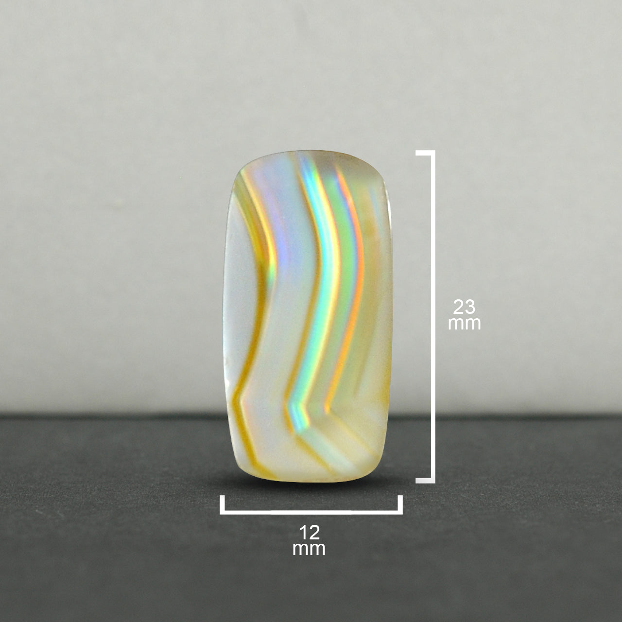 Rainbow Iris Agate Cabochon