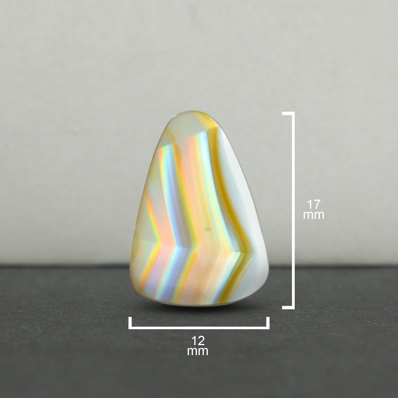 Rainbow Iris Agate Cabochon