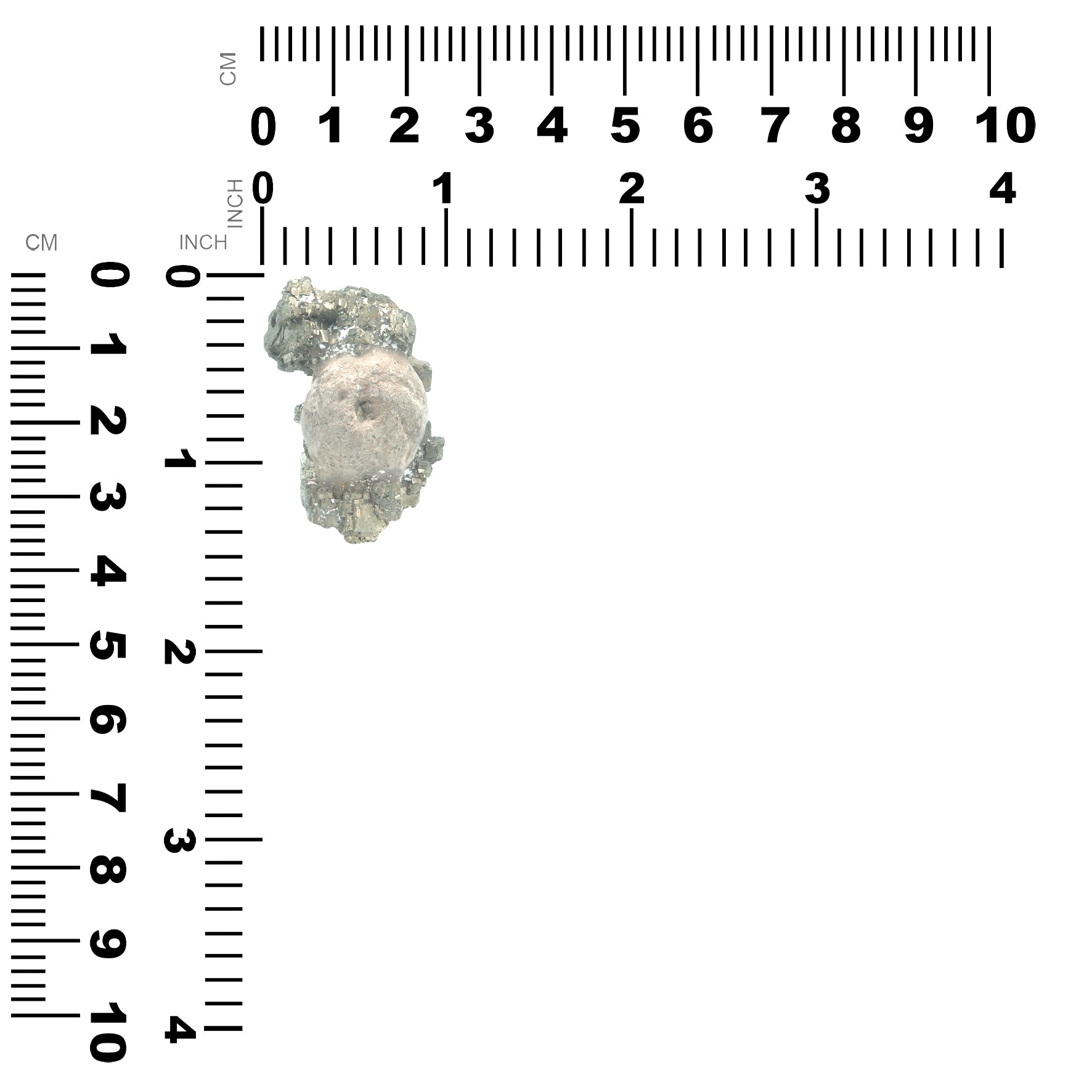 Rough Pyrite Crystal 137.5ct Collector's Piece
