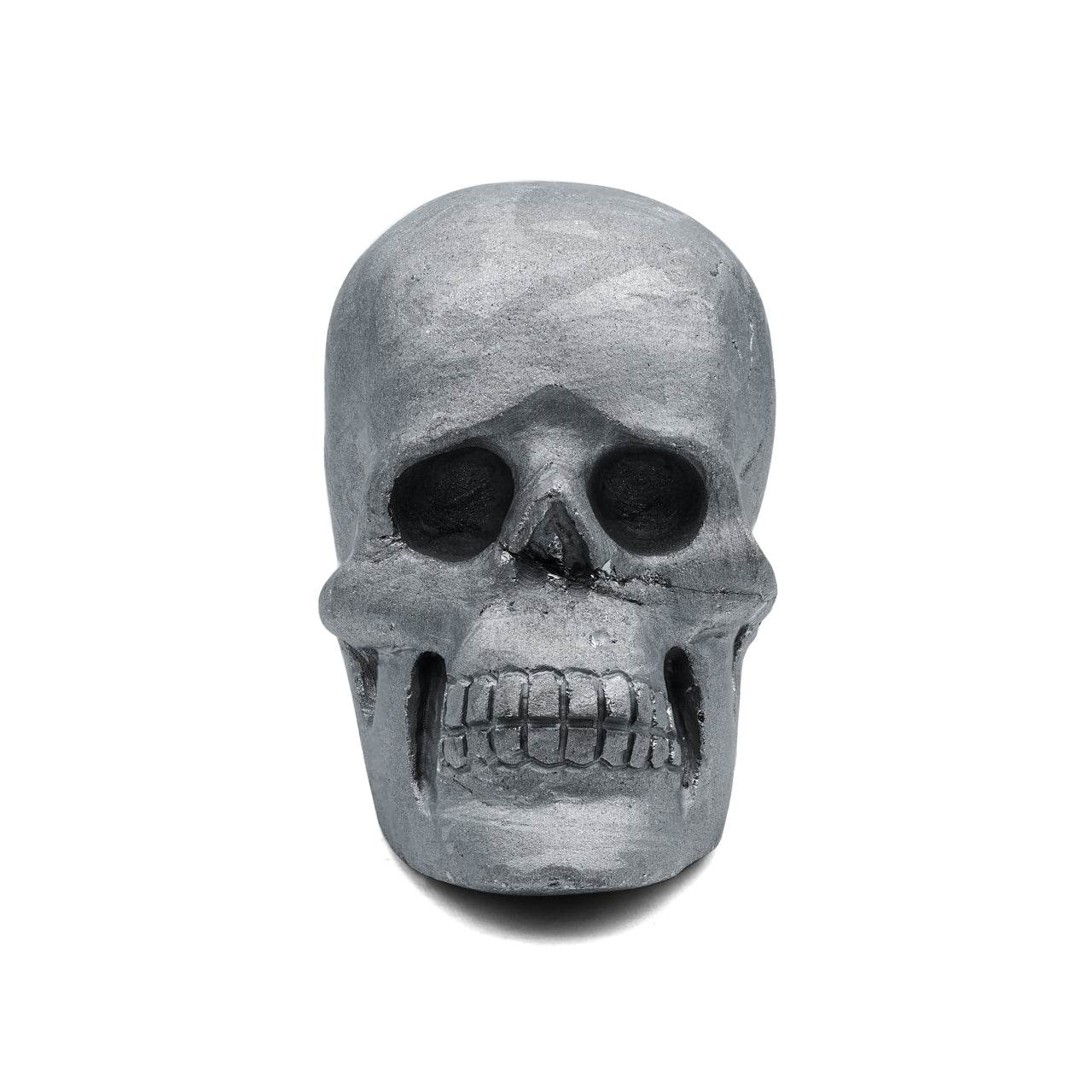 Hand Carved Silica Skull Carving 761cts